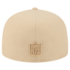 Minnesota Vikings New Era Color Pack A-Frame 59FIFTY Fitted Hat - Light Beige for sale