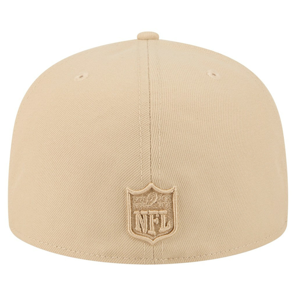 New Orleans Saints New Era Color Pack A-Frame 59FIFTY Fitted Hat - Light Beige discount