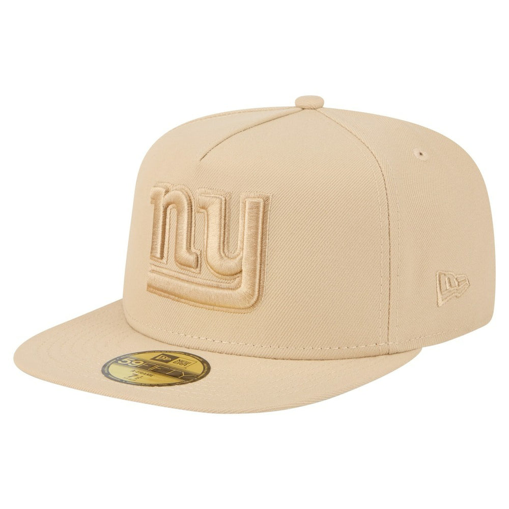 New York Giants New Era Color Pack A-Frame 59FIFTY Fitted Hat - Light Beige outlet