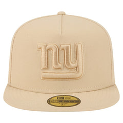 New York Giants New Era Color Pack A-Frame 59FIFTY Fitted Hat - Light Beige outlet