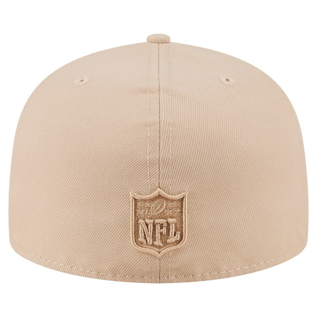 Philadelphia Eagles New Era Color Pack A-Frame 59FIFTY Fitted Hat - Light Beige cheap