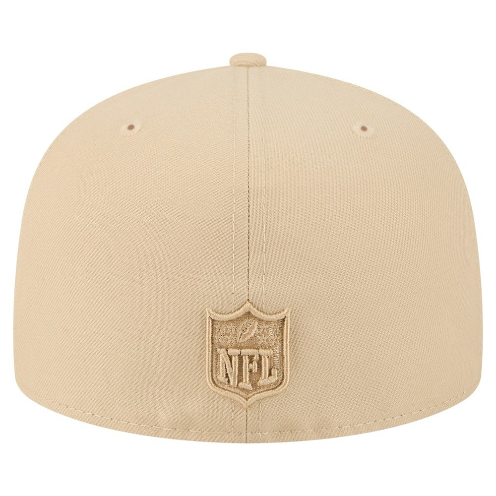 Pittsburgh Steelers New Era Color Pack A-Frame 59FIFTY Fitted Hat - Beige outlet