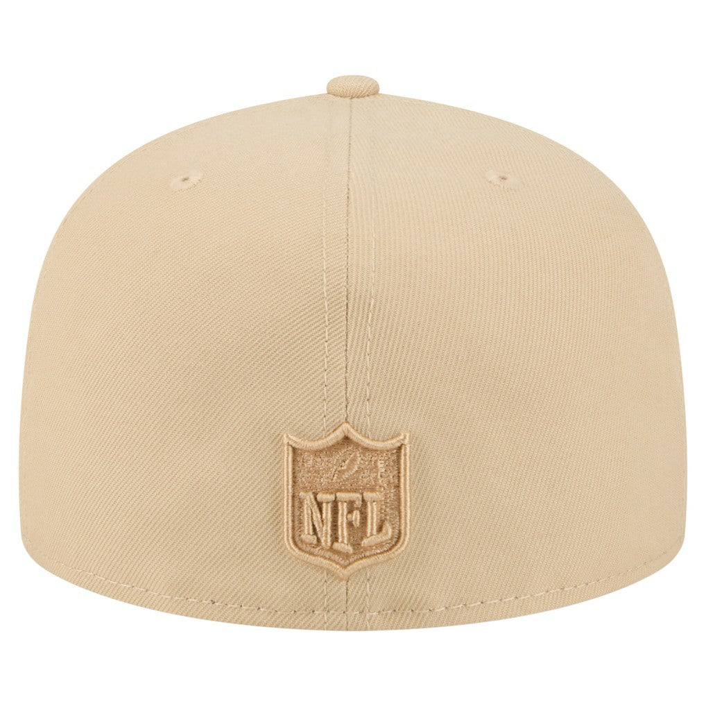 Cleveland Browns New Era Color Pack A-Frame 59FIFTY Fitted Hat - Light Beige for sale
