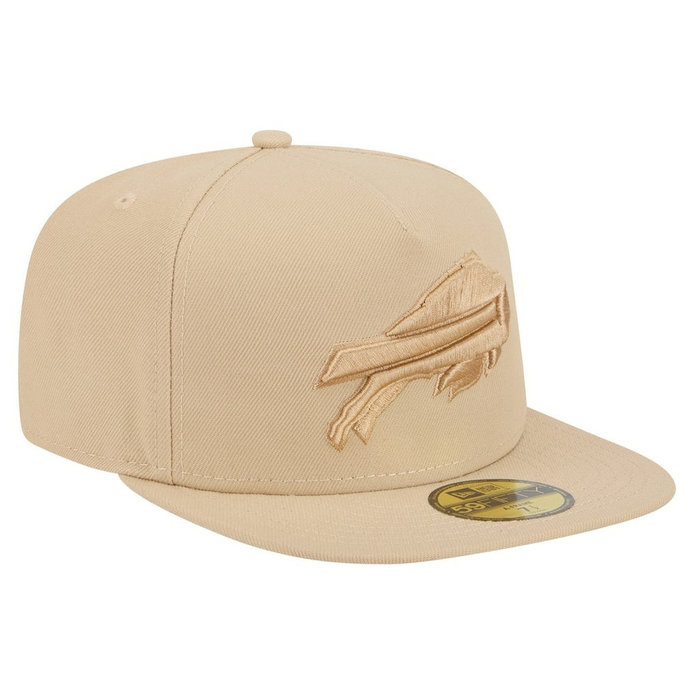 Buffalo Bills New Era Color Pack A-Frame 59FIFTY Fitted Hat - Light Beige on sale