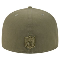 Miami Dolphins New Era Color Pack A-Frame 59FIFTY Fitted Hat - Olive cheap