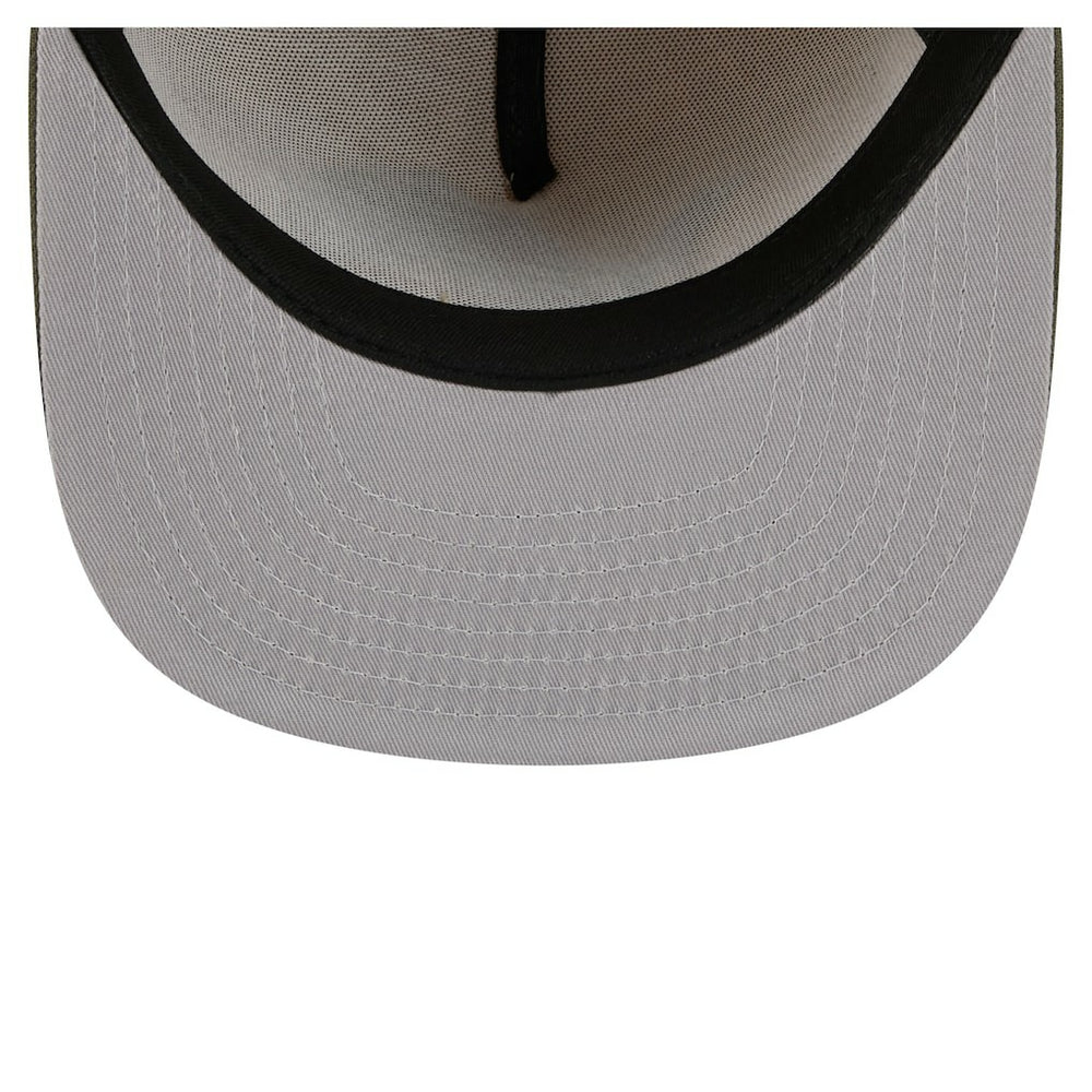 Detroit Lions New Era Color Pack A-Frame 59FIFTY Fitted Hat - Beige/Olive discount