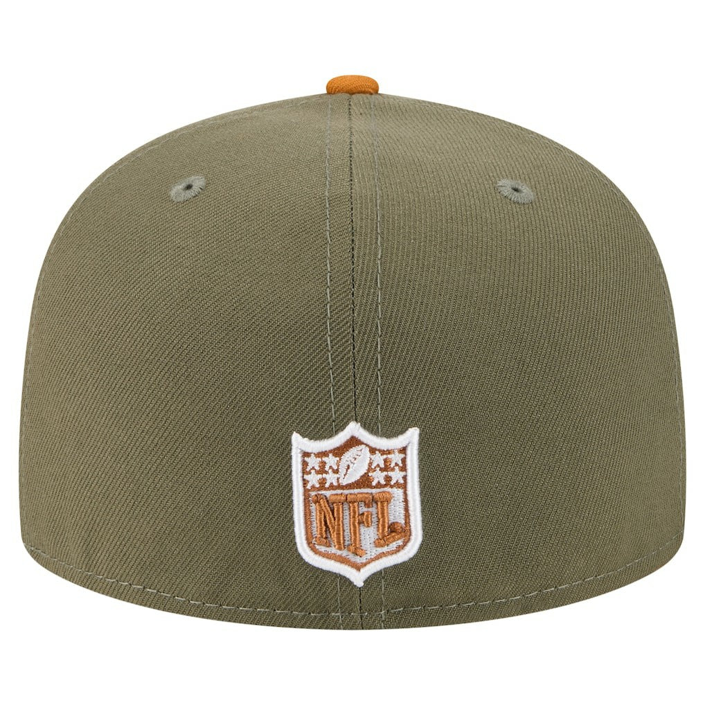 Buffalo Bills New Era Color Pack A-Frame 59FIFTY Fitted Hat - Olive/Brown outlet