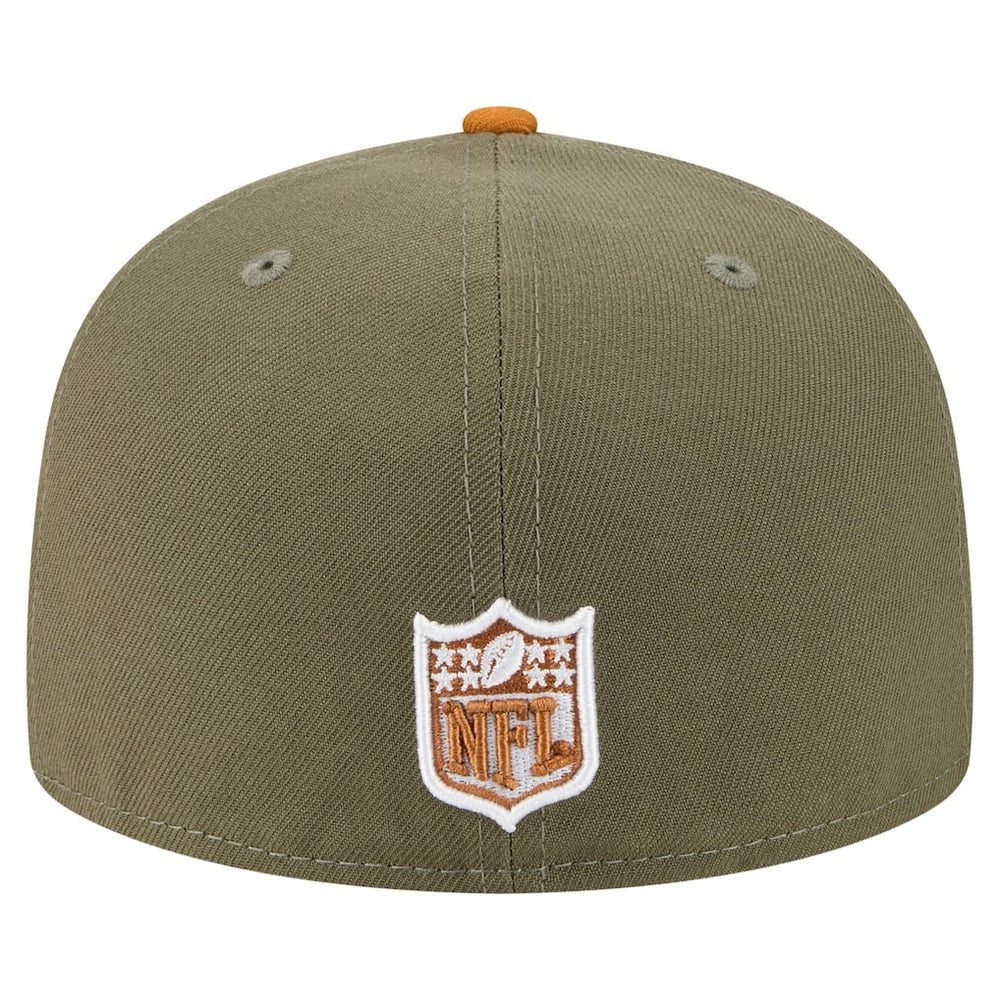 Buffalo Bills New Era Color Pack A-Frame 59FIFTY Fitted Hat - Olive/Brown outlet