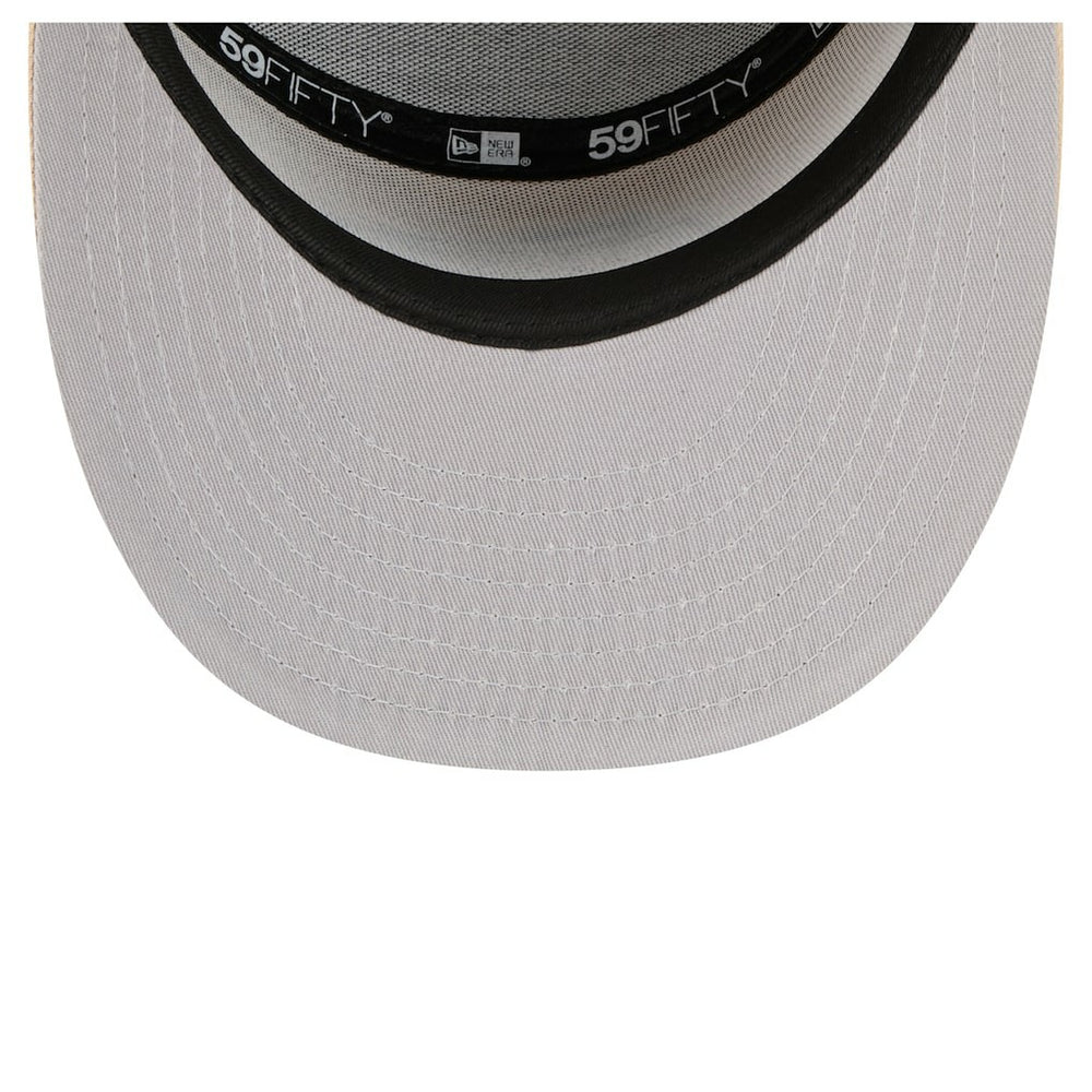 Kansas City Chiefs New Era Two-Tone Color Pack Split Panel 59FIFTY Fitted Hat - Light Beige/Olive outlet