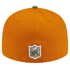 Las Vegas Raiders New Era Two-Tone Color Pack Split Panel 59FIFTY Fitted Hat - Olive/Brown cheap