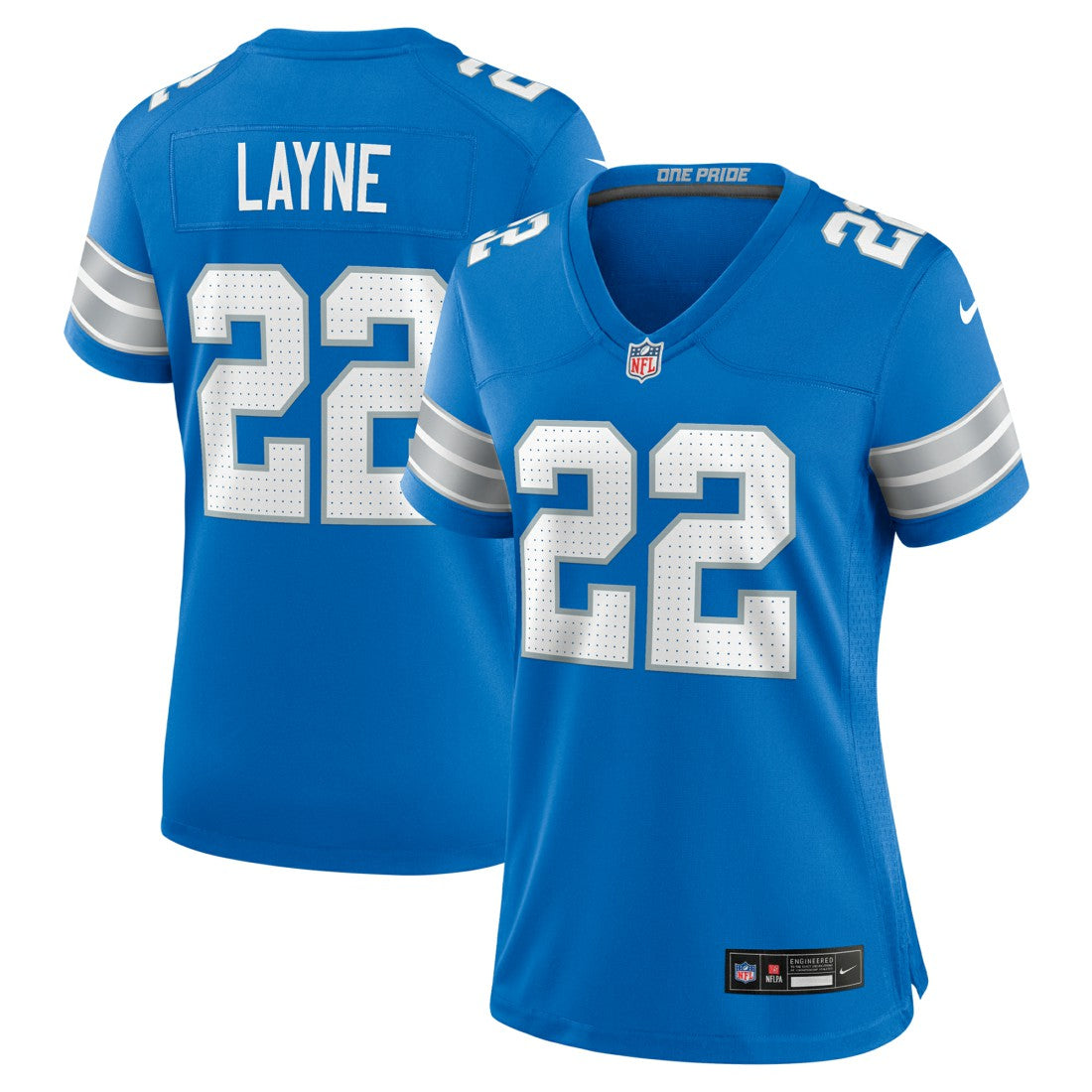 Bobby Layne Detroit Lions Women's Retired Player Game Jersey - Blue | Nike outlet