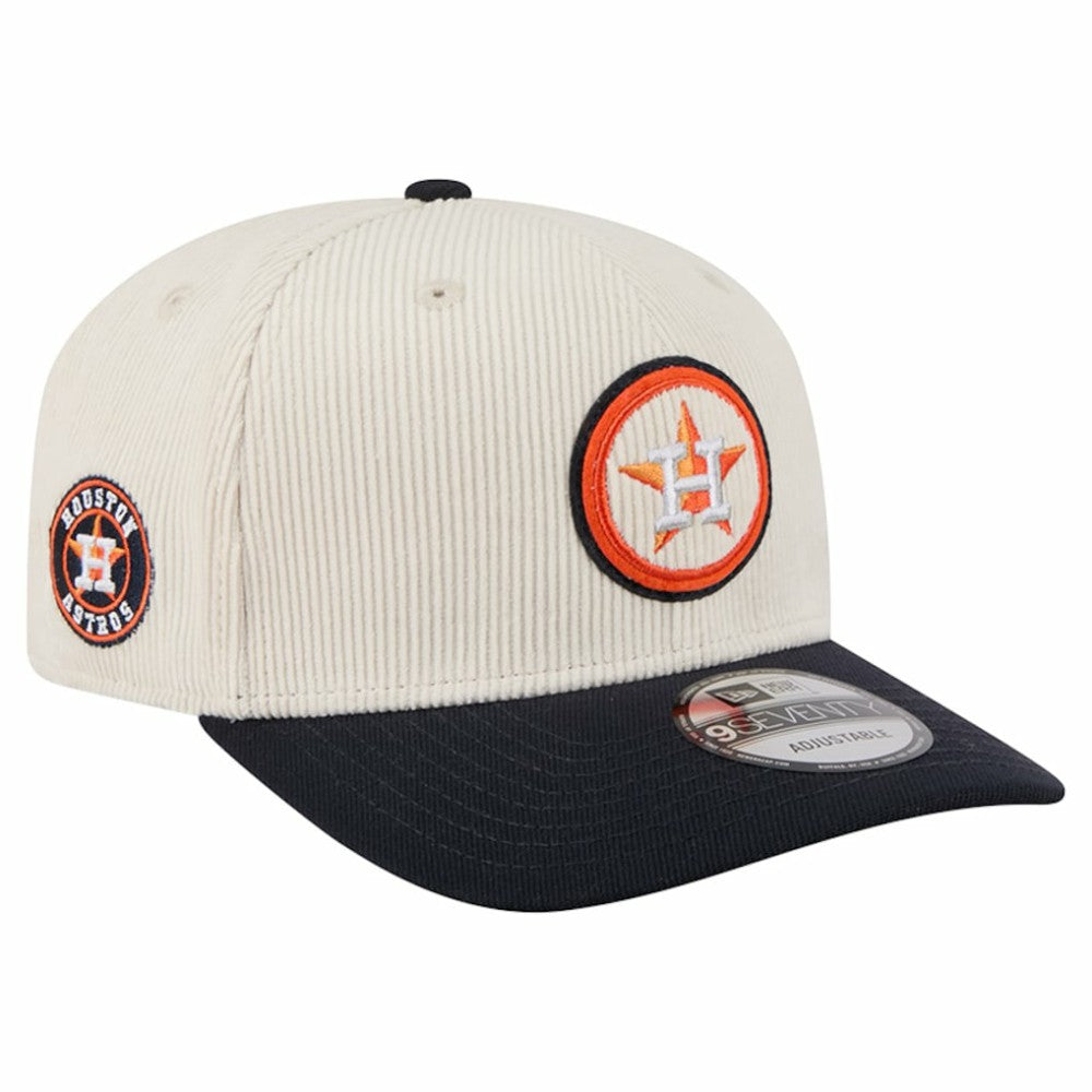 Houston Astros Loyal 9SEVENTY Adjustable Hat - Cream | New Era