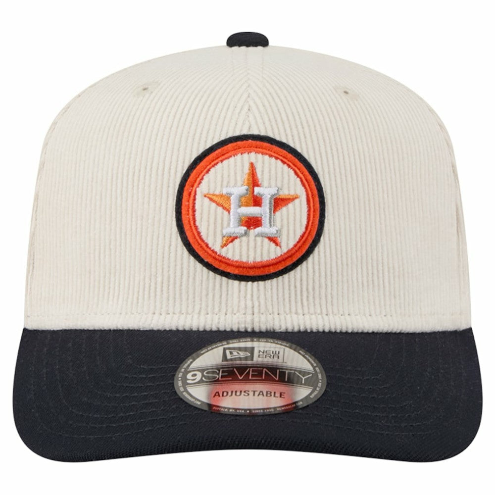 Houston Astros Loyal 9SEVENTY Adjustable Hat - Cream | New Era