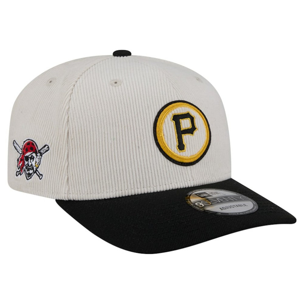 Pittsburgh Pirates Loyal 9SEVENTY Adjustable Hat - Cream | New Era
