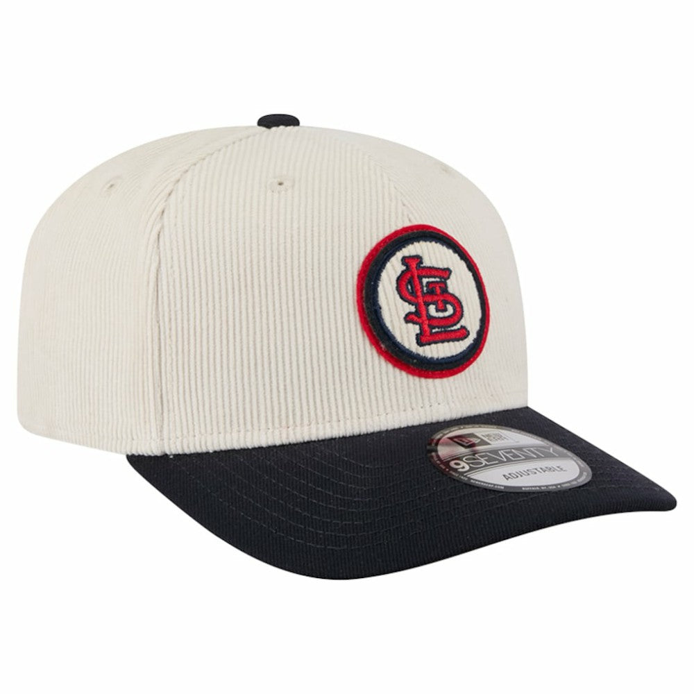 St. Louis Cardinals Loyal 9SEVENTY Adjustable Hat - Cream | New Era