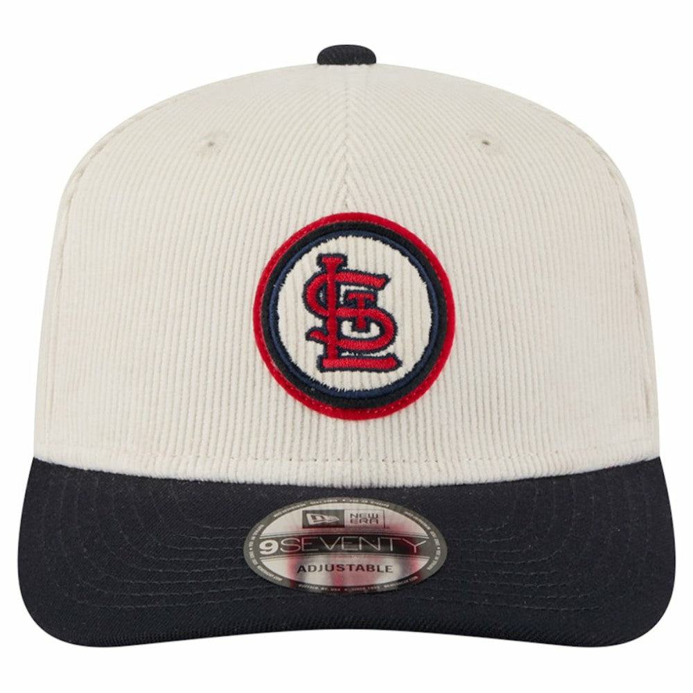 St. Louis Cardinals Loyal 9SEVENTY Adjustable Hat - Cream | New Era