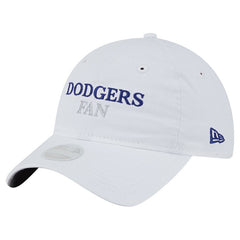 Los Angeles Dodgers Women's Team Fan 9TWENTY Adjustable Hat - White | New Era