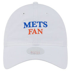 New York Mets Women's Team Fan 9TWENTY Adjustable Hat - White | New Era