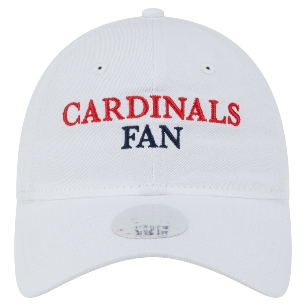 St. Louis Cardinals Women's Team Fan 9TWENTY Adjustable Hat - White | New Era