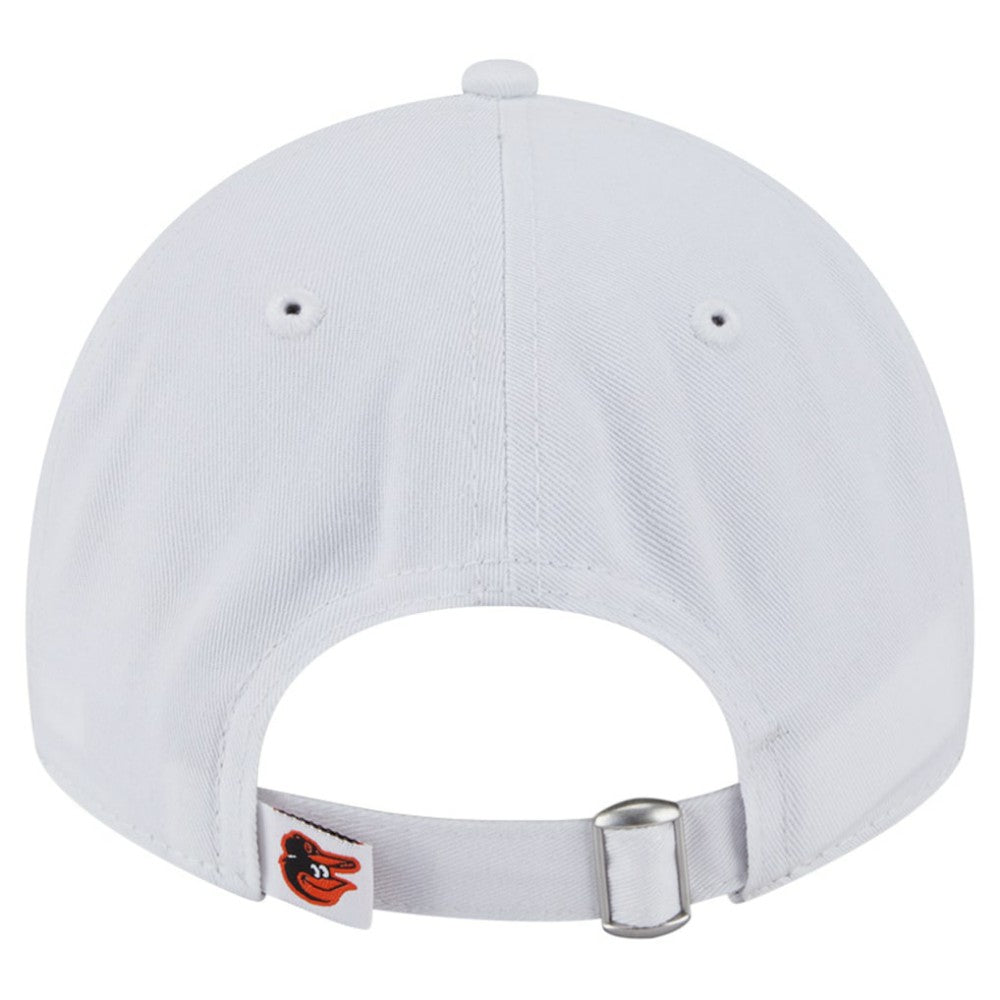 Baltimore Orioles Women's Team Fan 9TWENTY Adjustable Hat - White | New Era