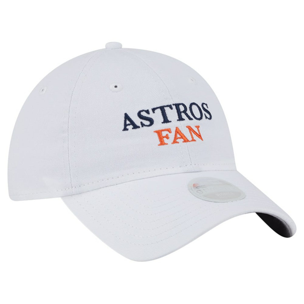 Houston Astros Women's Team Fan 9TWENTY Adjustable Hat - White | New Era
