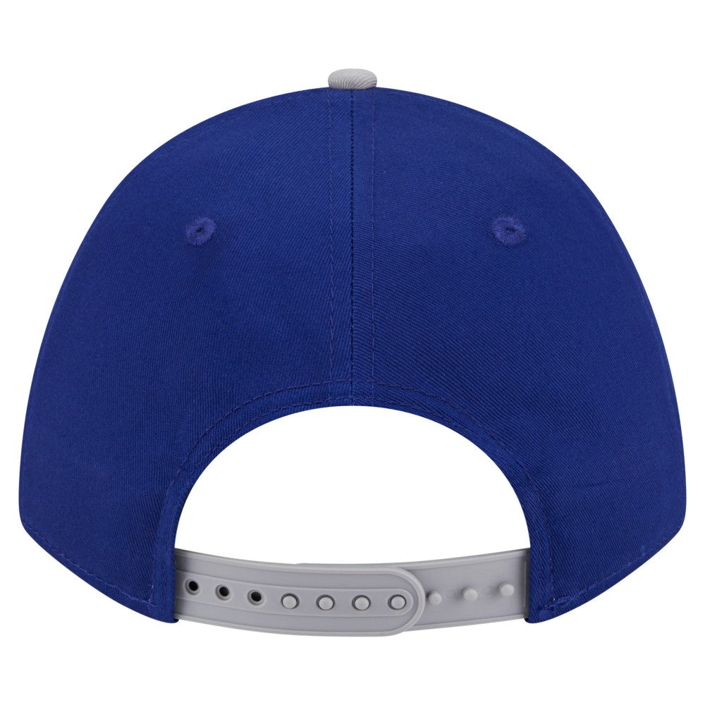 Los Angeles Dodgers Arch 9FORTY A-Frame M-Crown Adjustable Hat - Royal/Gray | New Era