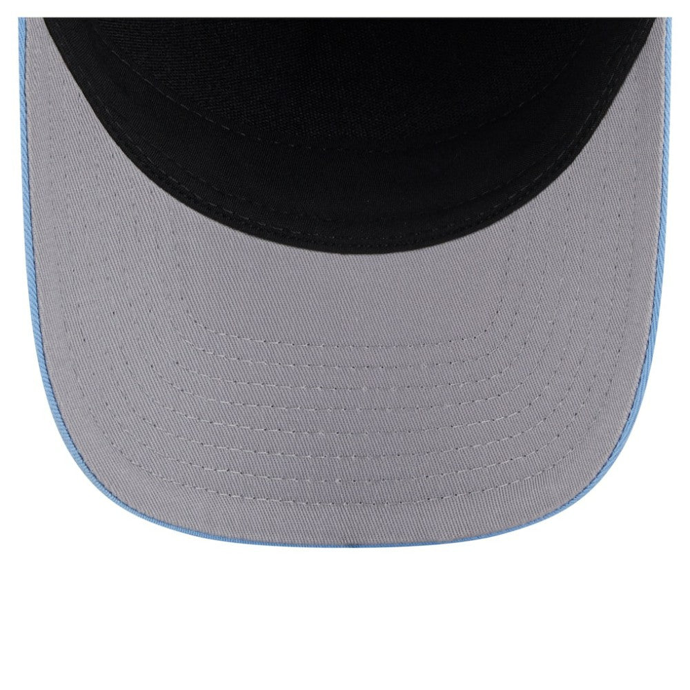 Tampa Bay Rays Arch 9FORTY A-Frame M-Crown Adjustable Hat - Navy/Light Blue | New Era