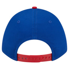 Chicago Cubs Arch 9FORTY A-Frame M-Crown Adjustable Hat - Royal/Red | New Era