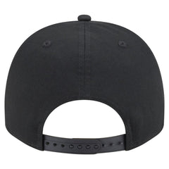 Atlanta Braves Chainstitch 9FIFTY A-Frame Snapback Hat - Black | New Era