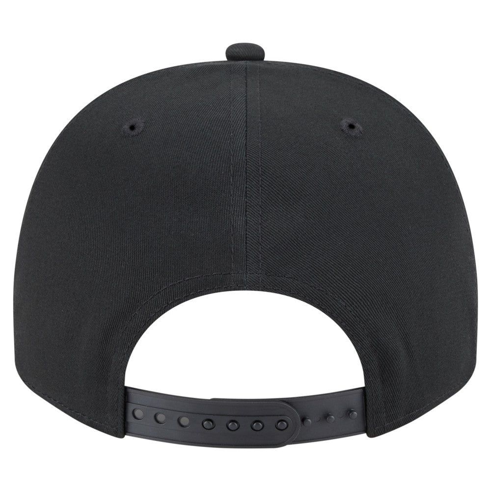 Cleveland Guardians Chainstitch 9FIFTY A-Frame Snapback Hat - Black | New Era