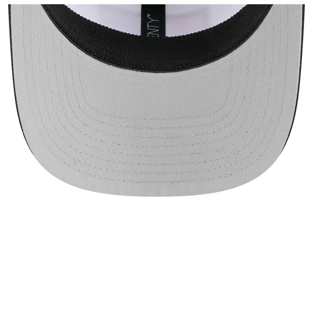 San Francisco Giants Established Patch 9SEVENTY Adjustable Hat - White/Black | New Era