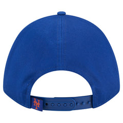New York Mets Women's Metallic A-Frame 9FORTY Adjustable Hat - Royal | New Era