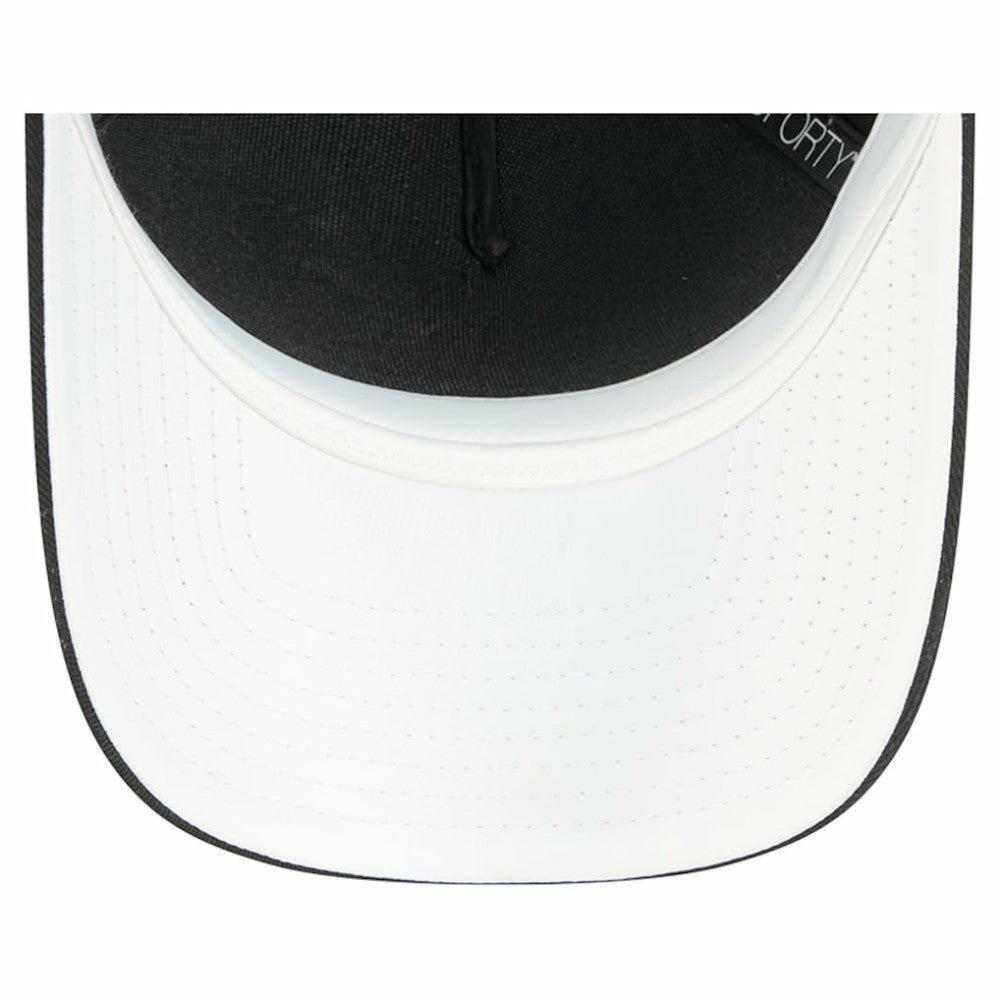 San Francisco Giants Women's Metallic A-Frame 9FORTY Adjustable Hat - Black | New Era