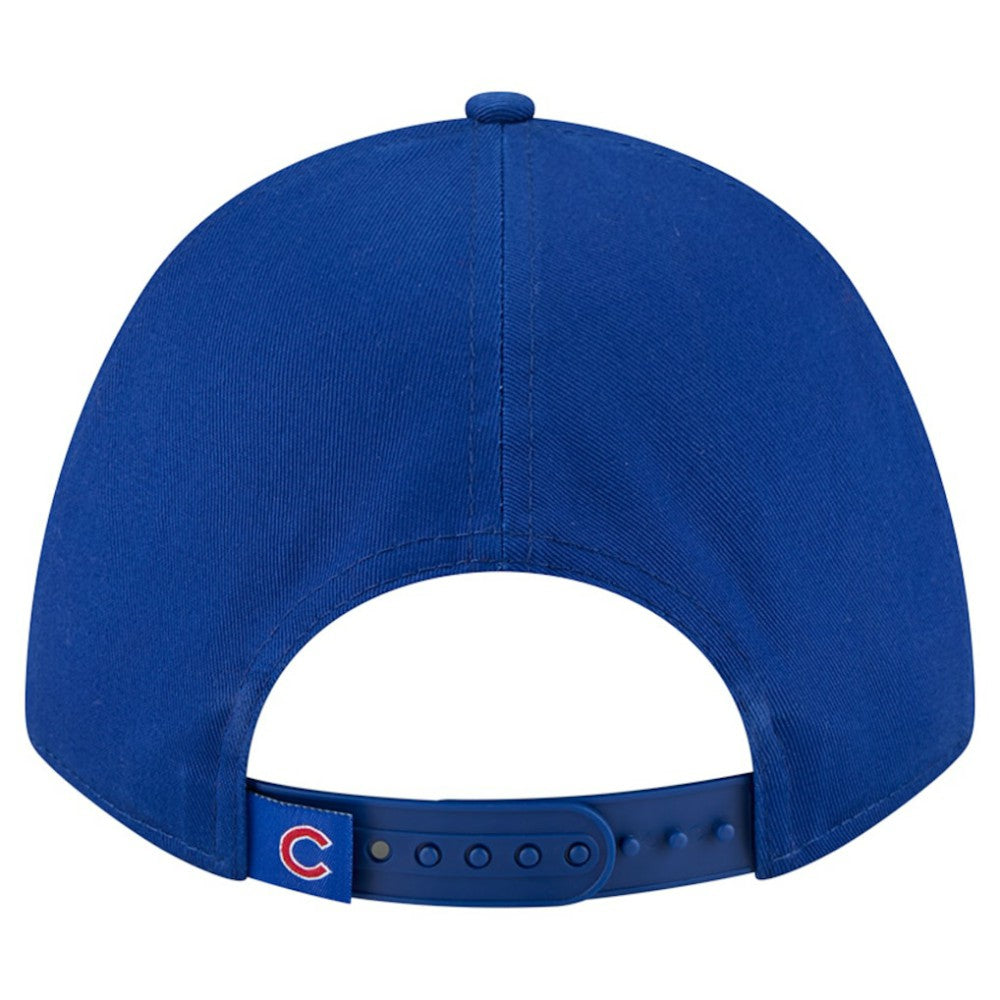 Chicago Cubs Women's Metallic A-Frame 9FORTY Adjustable Hat - Royal | New Era