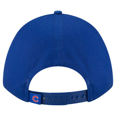 Chicago Cubs Women's Metallic A-Frame 9FORTY Adjustable Hat - Royal | New Era