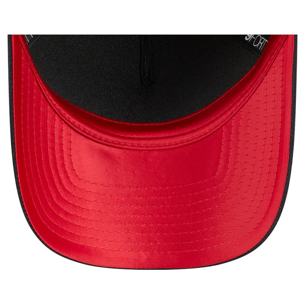 St. Louis Cardinals Women's Metallic A-Frame 9FORTY Adjustable Hat - Navy | New Era