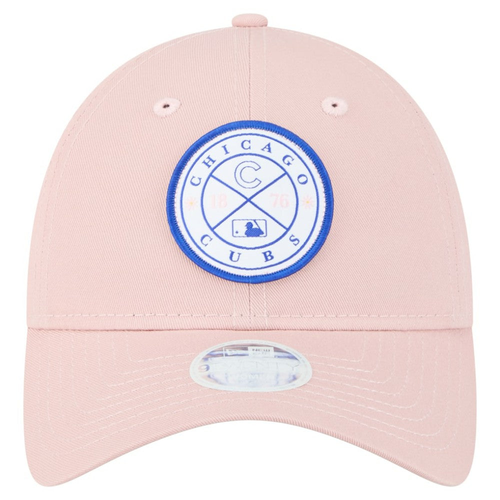 Chicago Cubs Women's Bloom 9TWENTY Adjustable Hat - Pink | New Era
