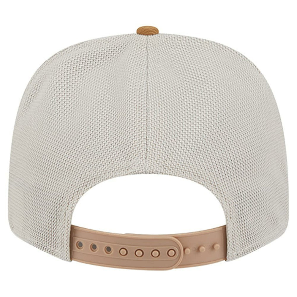 Atlanta Braves 9SEVENTY Trucker Adjustable Hat - Stone | New Era