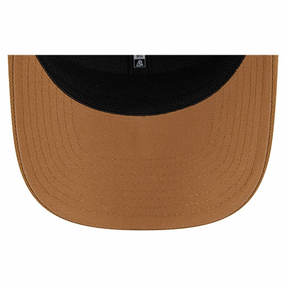 Atlanta Braves 9SEVENTY Trucker Adjustable Hat - Stone | New Era