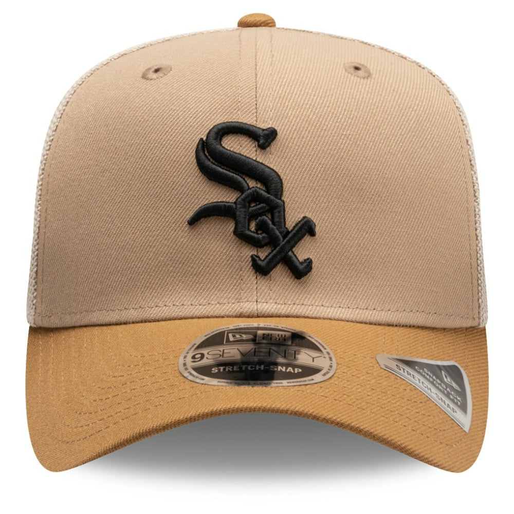Chicago White Sox 9SEVENTY Trucker Adjustable Hat - Stone | New Era