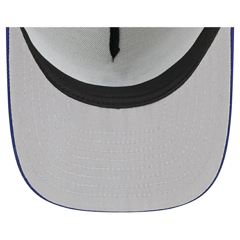 Los Angeles Dodgers Banner A-Frame 9FIFTY Trucker Snapback Hat - Cream/Royal | New Era