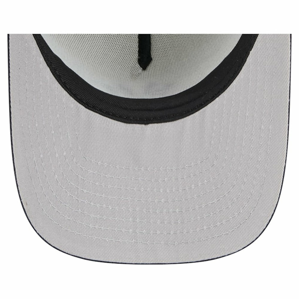 New York Yankees Banner A-Frame 9FIFTY Trucker Snapback Hat - Cream/Navy | New Era