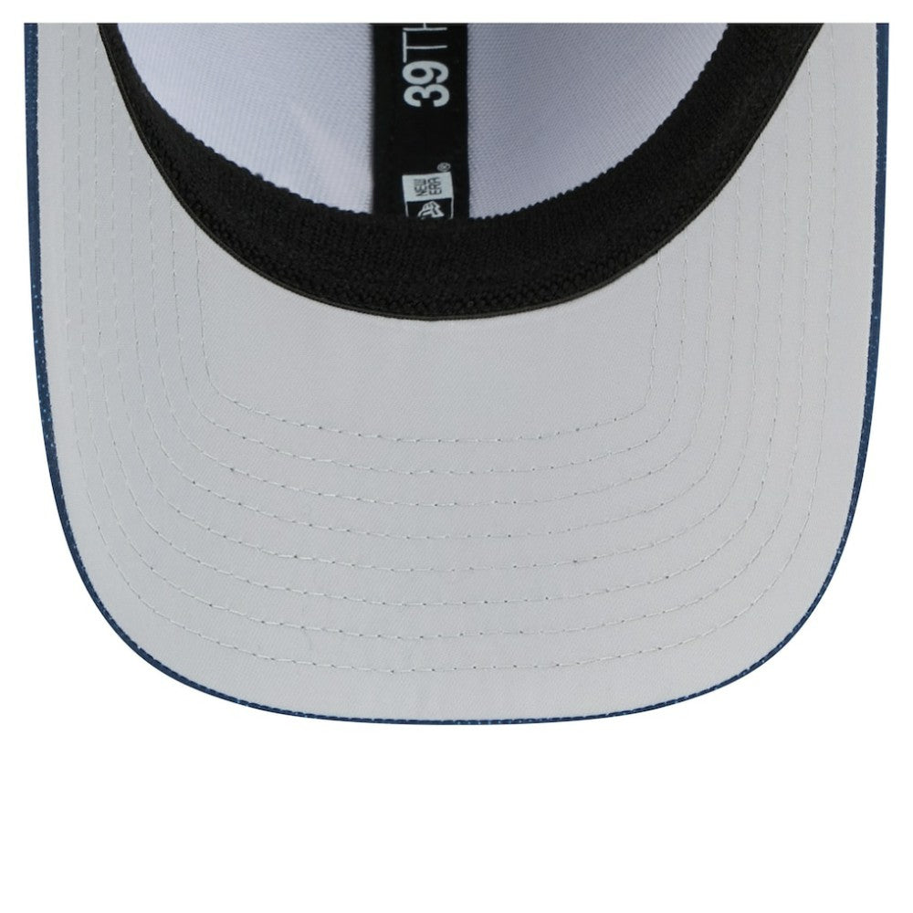 Atlanta Braves Tonal Camo 39THIRTY Flex Hat - Navy | New Era