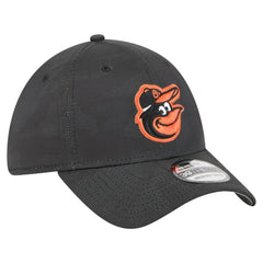 Baltimore Orioles Tonal Camo 39THIRTY Flex Hat - Black | New Era