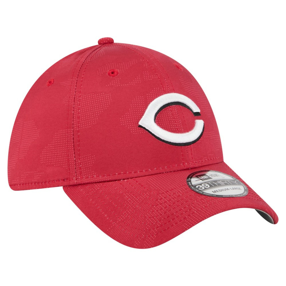 Cincinnati Reds Tonal Camo 39THIRTY Flex Hat - Red | New Era