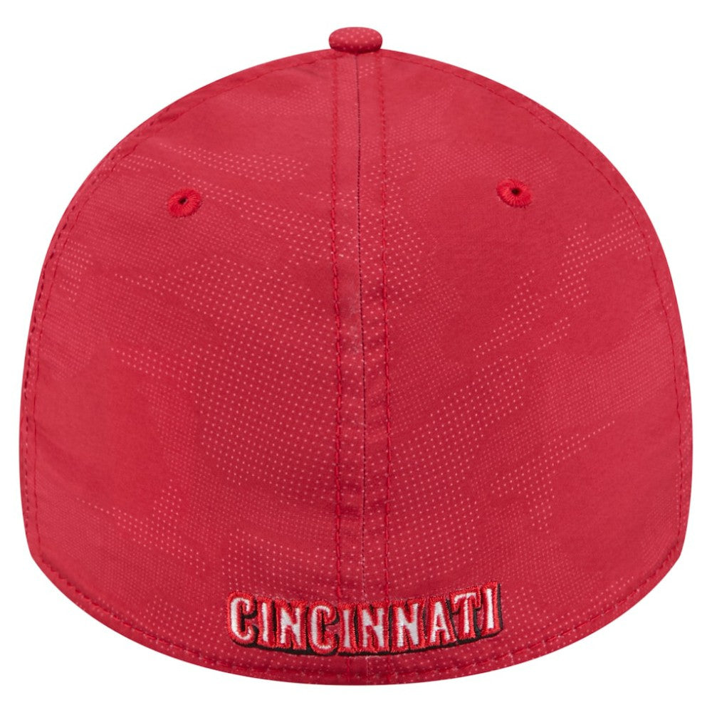 Cincinnati Reds Tonal Camo 39THIRTY Flex Hat - Red | New Era