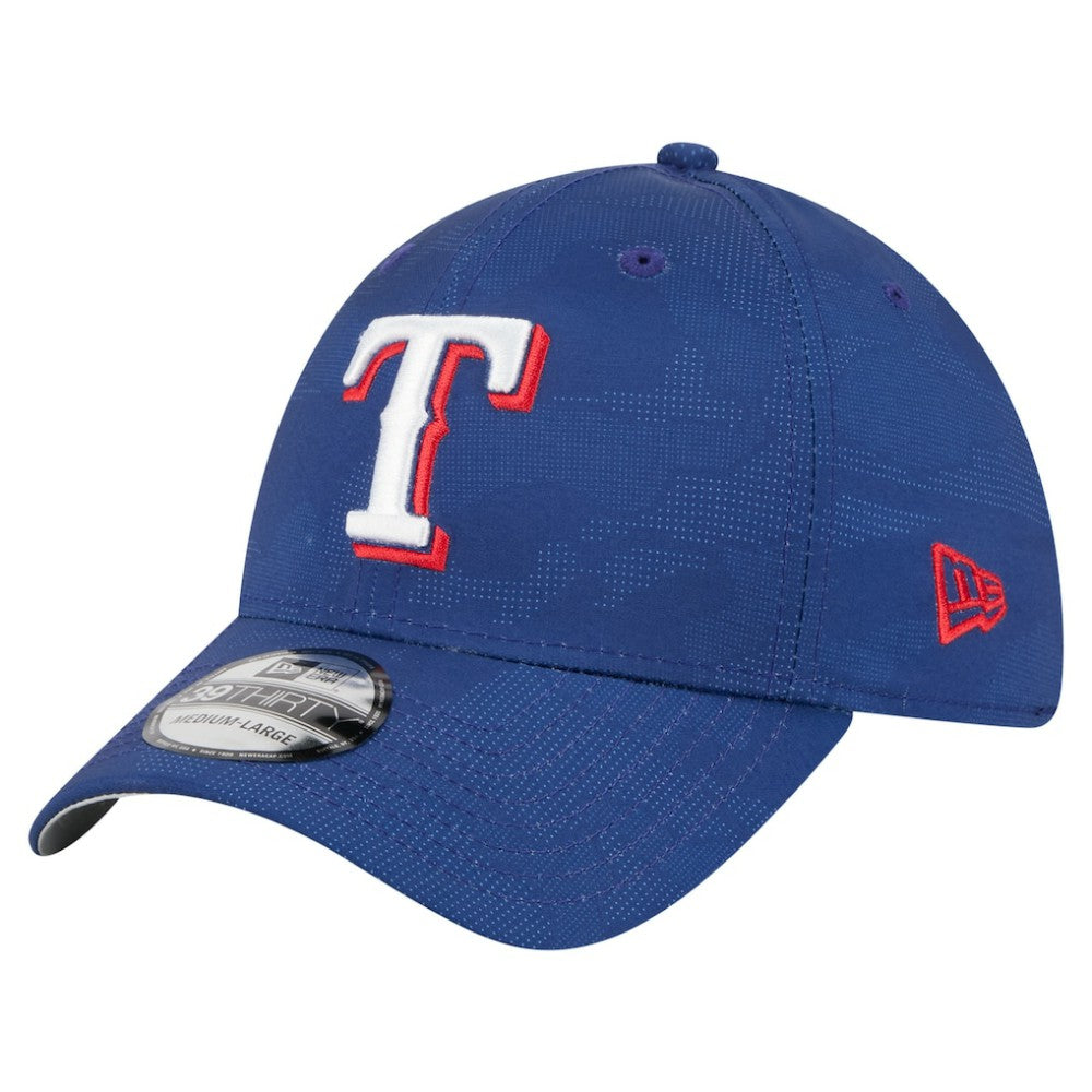 Texas Rangers Tonal Camo 39THIRTY Flex Hat - Royal | New Era