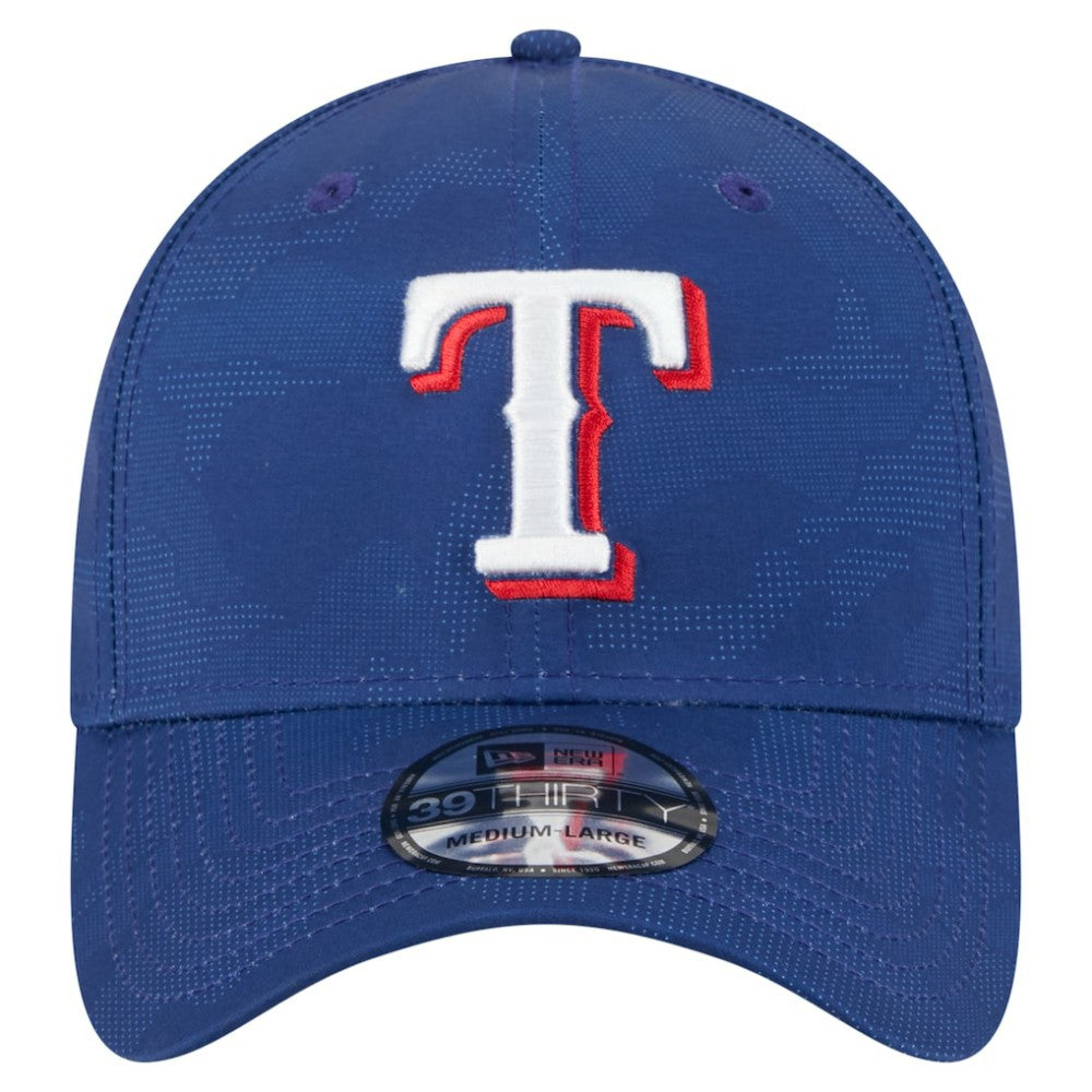 Texas Rangers Tonal Camo 39THIRTY Flex Hat - Royal | New Era