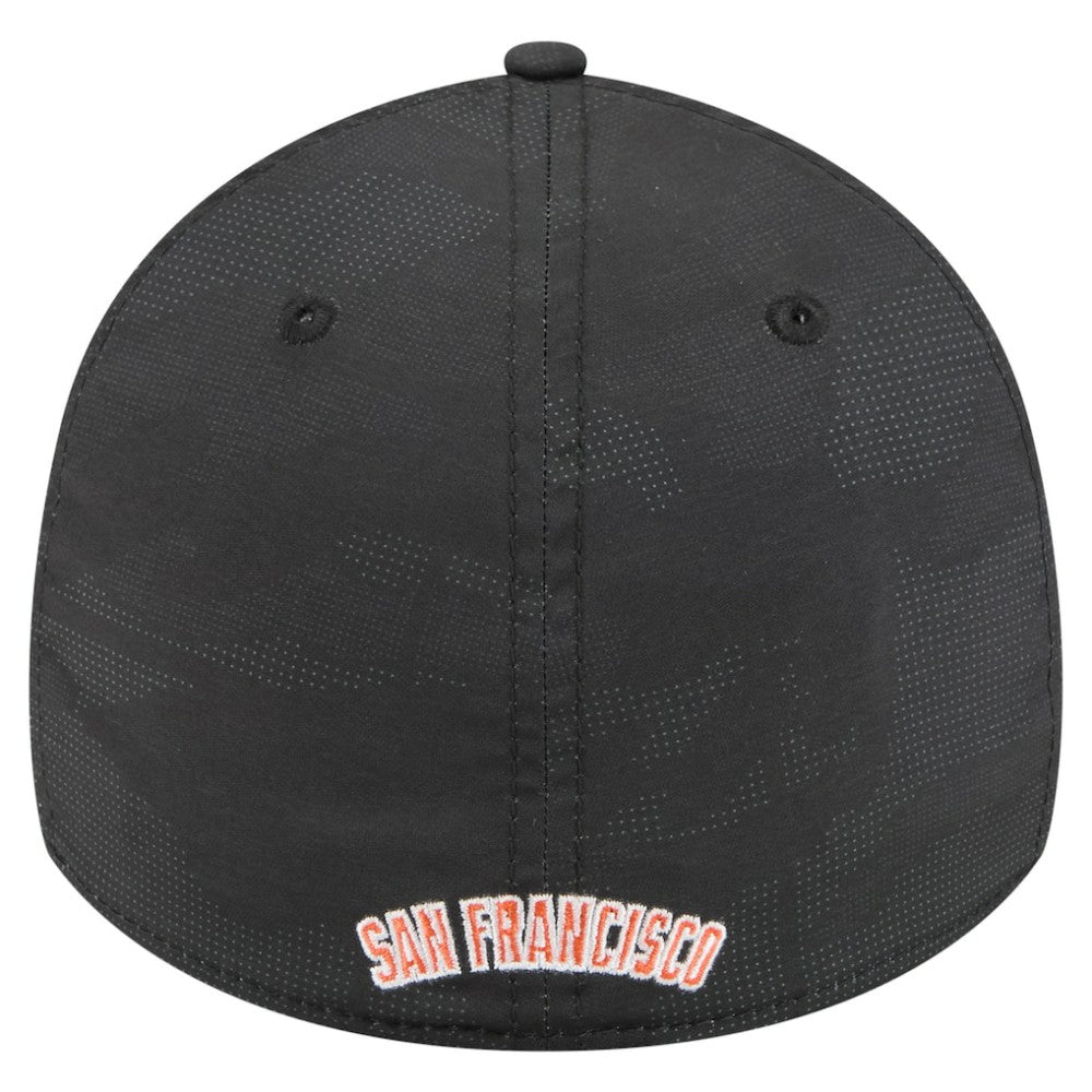 San Francisco Giants Tonal Camo 39THIRTY Flex Hat - Black | New Era
