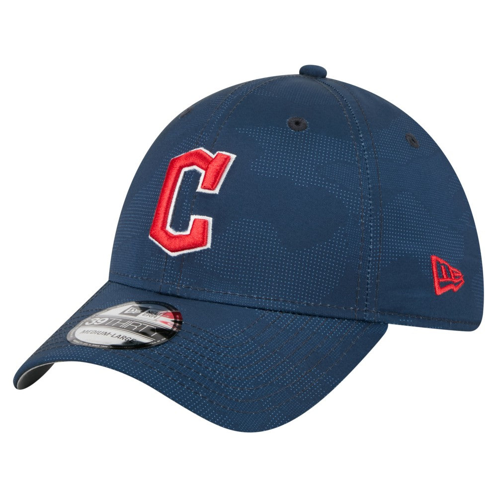 Cleveland Guardians Tonal Camo 39THIRTY Flex Hat - Navy | New Era